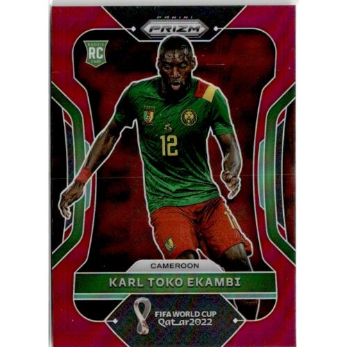 2022 Panini Prizm World Cup Maroon Prizm #41 Karl Toko Ekambi 16/22