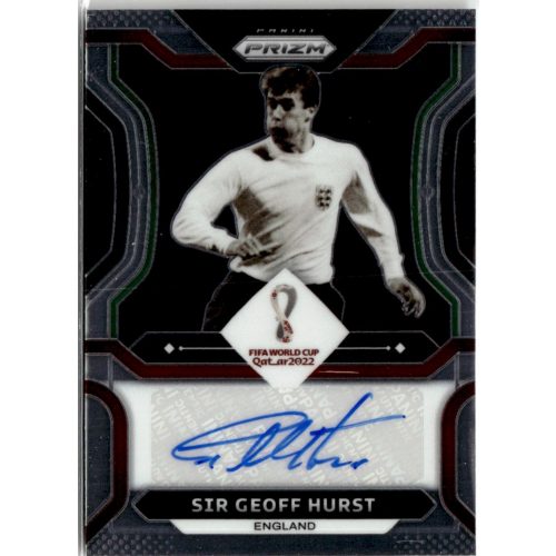 2022 Panini Prizm World Cup Signature #0 Sir Geoff Hurst