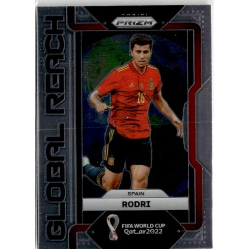 2022 Panini Prizm World Cup Global Reach #15 Rodri