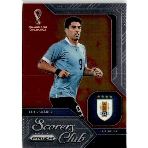 2022 Panini Prizm World Cup Scorers Club #19 Luis Suarez