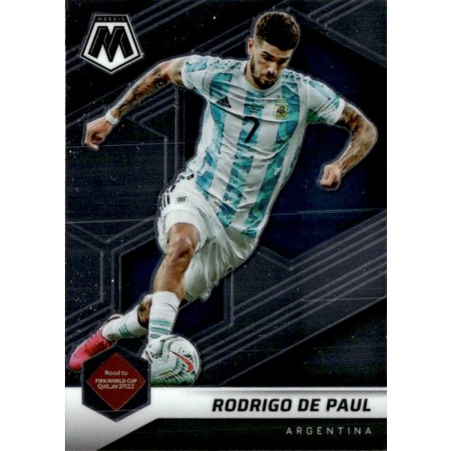 2021 Panini Mosaic Road to the FIFA World Cup Qatar  #15 Rodrigo de Paul