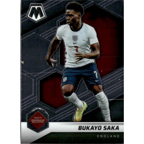 2021 Panini Mosaic Road to the FIFA World Cup Qatar  #40 Bukayo Saka