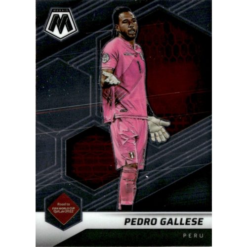 2021 Panini Mosaic Road to the FIFA World Cup Qatar  #42 Pedro Gallese