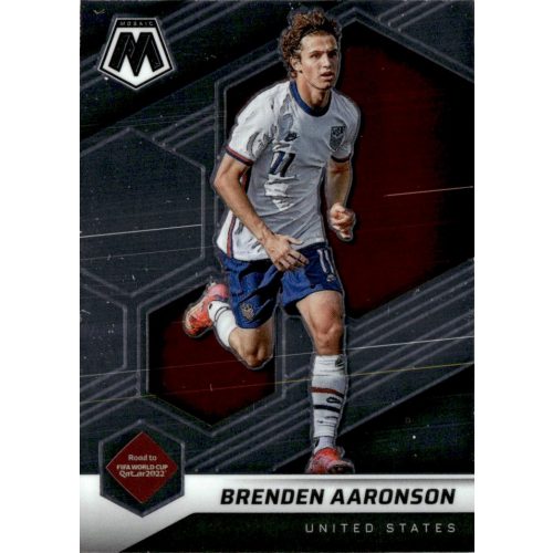 2021 Panini Mosaic Road to the FIFA World Cup Qatar  #102 Brenden Aaronson