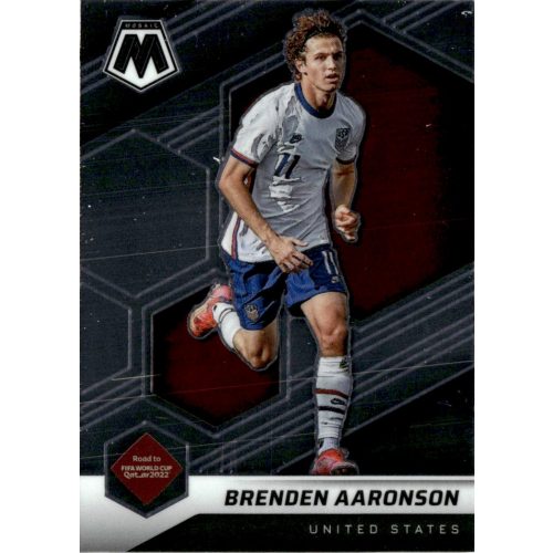 2021 Panini Mosaic Road to the FIFA World Cup Qatar  #102 Brenden Aaronson