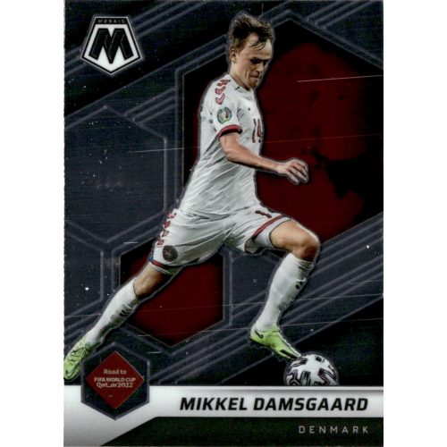 2021 Panini Mosaic Road to the FIFA World Cup Qatar  #154 Mikkel Damsgaard