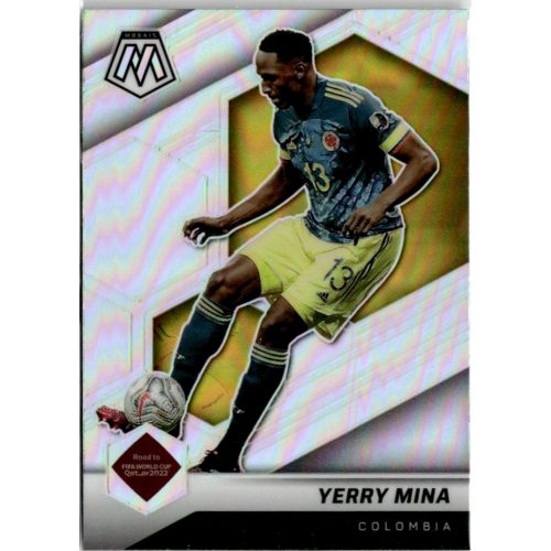 2021 Panini Mosaic Road to the FIFA World Cup Qatar Silver Prizm #183 Yerry Mina