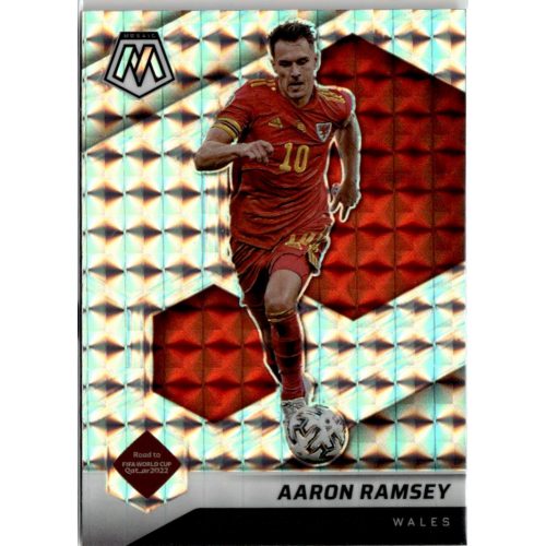 2021 Panini Mosaic Road to the FIFA World Cup Qatar Mosaic Prizm #86 Aaron Ramsey