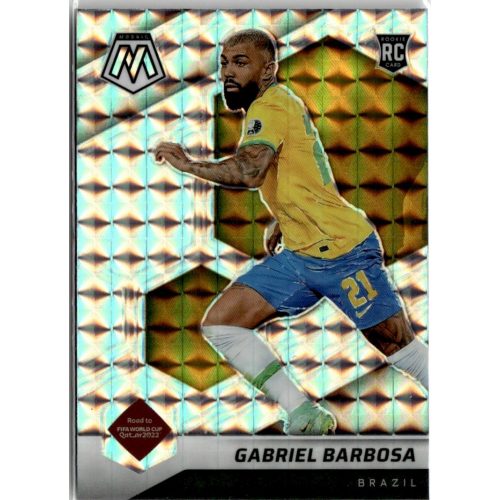 2021 Panini Mosaic Road to the FIFA World Cup Qatar Mosaic Prizm #164 Gabriel Barbosa