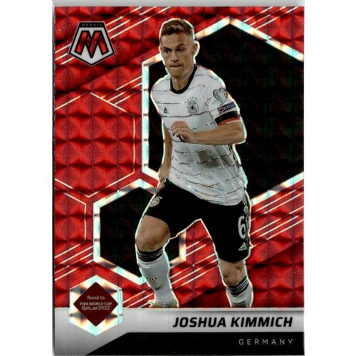 2021 Panini Mosaic Road to the FIFA World Cup Qatar Red Mosaic Prizm #61 Joshua Kimmich