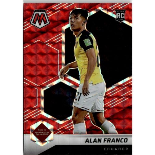 2021 Panini Mosaic Road to the FIFA World Cup Qatar Red Mosaic Prizm #79 Alan Franco