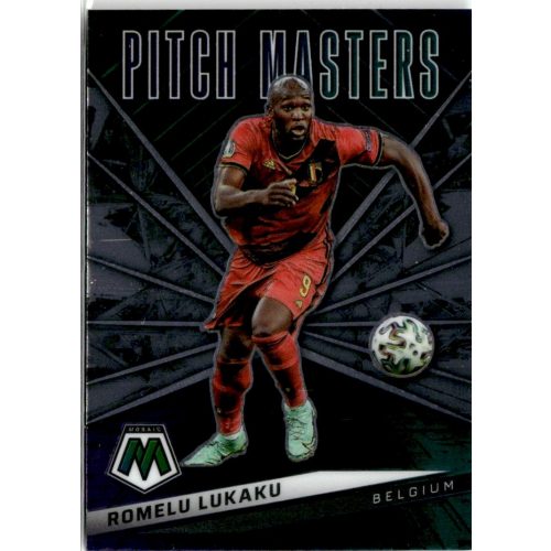 2021 Panini Mosaic Road to the FIFA World Cup Qatar Pitch Masters #9 Romelu Lukaku