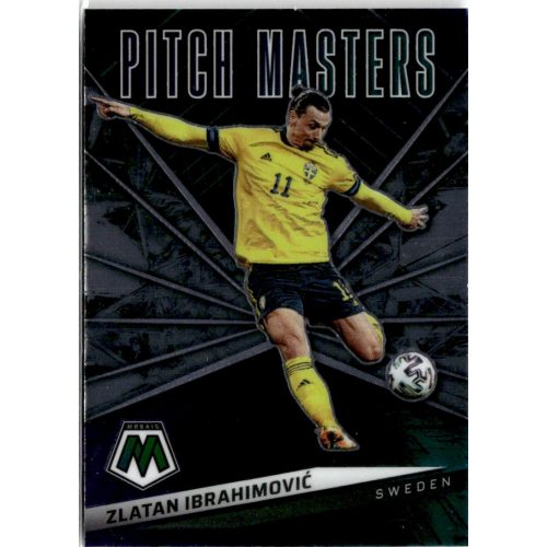 2021 Panini Mosaic Road to the FIFA World Cup Qatar Pitch Masters #13 Zlatan Ibrahimovic