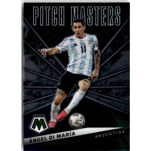 2021 Panini Mosaic Road to the FIFA World Cup Qatar Pitch Masters #24 Angel Di Maria