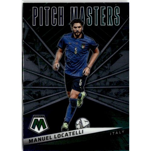 2021 Panini Mosaic Road to the FIFA World Cup Qatar Pitch Masters #30 Manuel Locatelli