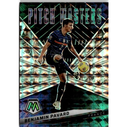 2021 Panini Mosaic Road to the FIFA World Cup Qatar Pitch Masters Mosaic Prizm #6 Benjamin Pavard