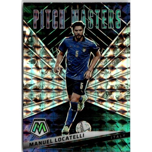 2021 Panini Mosaic Road to the FIFA World Cup Qatar Pitch Masters Mosaic Prizm #30 Manuel Locatelli