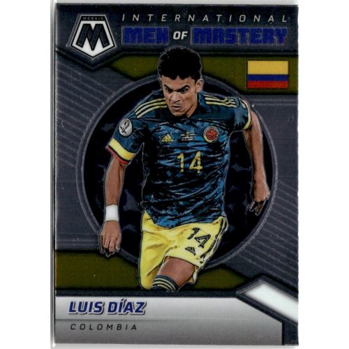 2021 Panini Mosaic Road to the FIFA World Cup Qatar International Men of Mastery #24 Luis Diaz