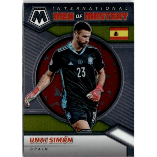 2021 Panini Mosaic Road to the FIFA World Cup Qatar International Men of Mastery #26 Unai Simon