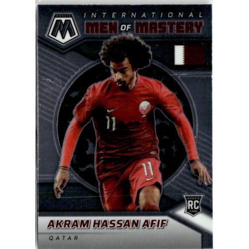 2021 Panini Mosaic Road to the FIFA World Cup Qatar International Men of Mastery #31 Akram Hassan Afif