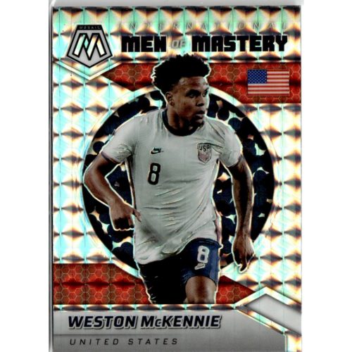 2021 Panini Mosaic Road to the FIFA World Cup Qatar International Men of Mastery Mosaic Prizm #3 Weston McKennie