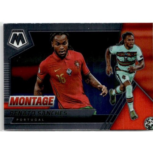 2021 Panini Mosaic Road to the FIFA World Cup Qatar Montage #4 Renato Sanches