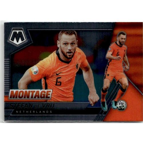 2021 Panini Mosaic Road to the FIFA World Cup Qatar Montage #14 Stefan de Vrij