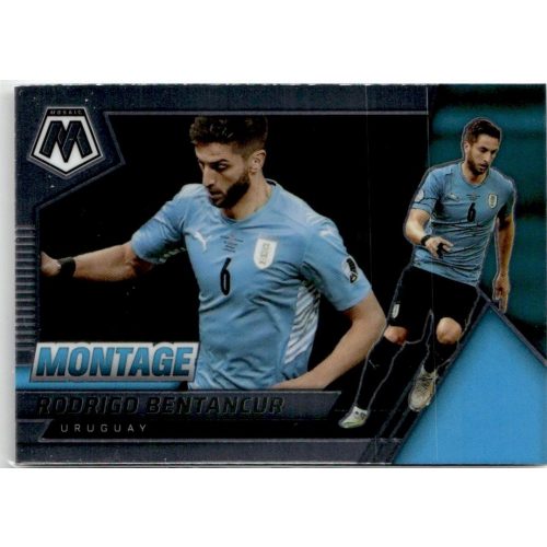 2021 Panini Mosaic Road to the FIFA World Cup Qatar Montage #18 Rodrigo Bentancur