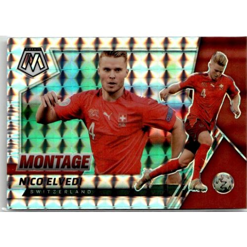 2021 Panini Mosaic Road to the FIFA World Cup Qatar Montage Mosaic Prizm #6 Nico Elvedi