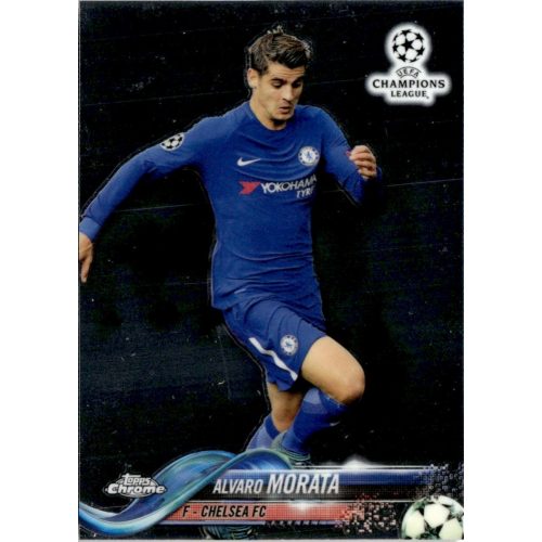 2017 Topps Chrome UEFA Champions League  #82 Alvaro Morata