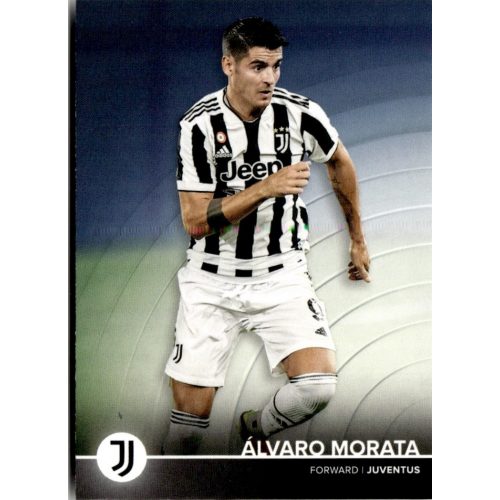 2021 Topps Juventus FC Trading Cards Set  #19 Alvaro Morata