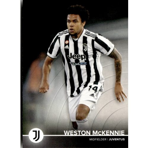 2021 Topps Juventus FC Trading Cards Set  #10 Weston McKennie