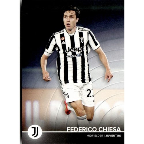 2021 Topps Juventus FC Trading Cards Set  #12 Federico Chiesa