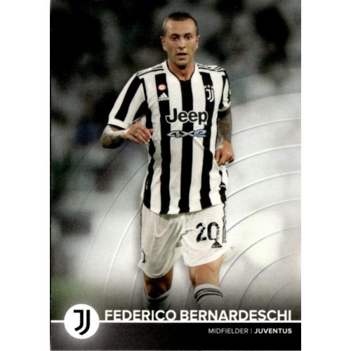 2021 Topps Juventus FC Trading Cards Set  #15 Federico Bernardeschi