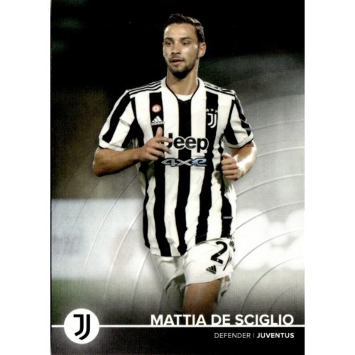 2021 Topps Juventus FC Trading Cards Set  #22 Mattia De Sciglio