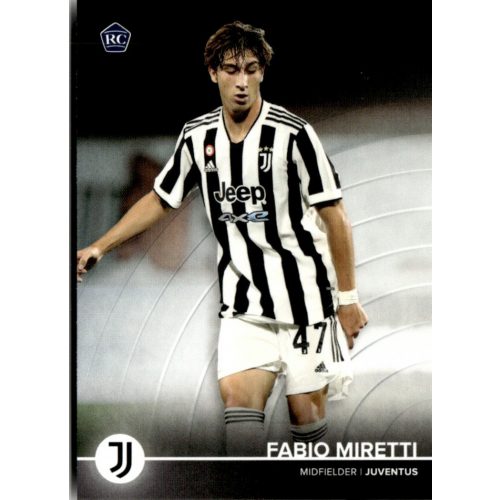 2021 Topps Juventus FC Trading Cards Set  #17 Fabio Miretti