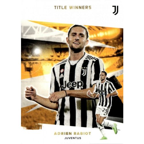 2021 Topps Juventus FC Trading Cards Set Title Winners #44 Adrien Rabiot