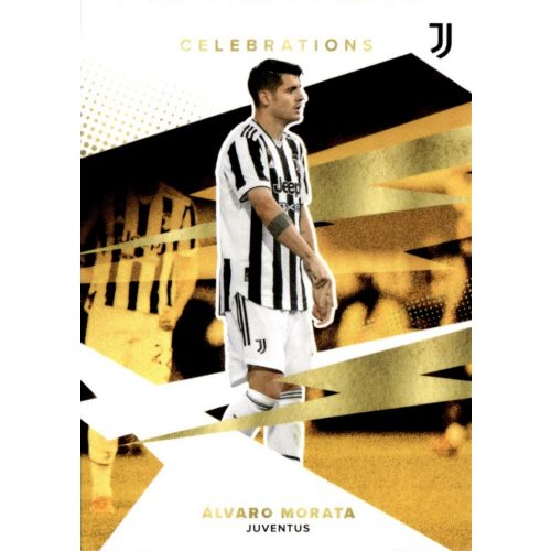 2021 Topps Juventus FC Trading Cards Set Celebrations #39 Álvaro Morata