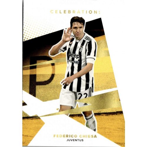 2021 Topps Juventus FC Trading Cards Set Celebrations #41 Federico Chiesa