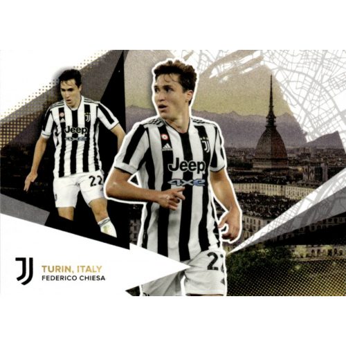 2021 Topps Juventus FC Trading Cards Set  #31 Federico Chiesa