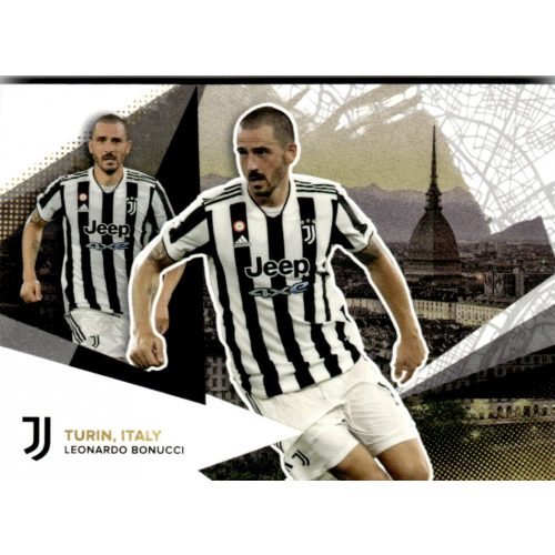 2021 Topps Juventus FC Trading Cards Set  #35 Leonardo Bonucci