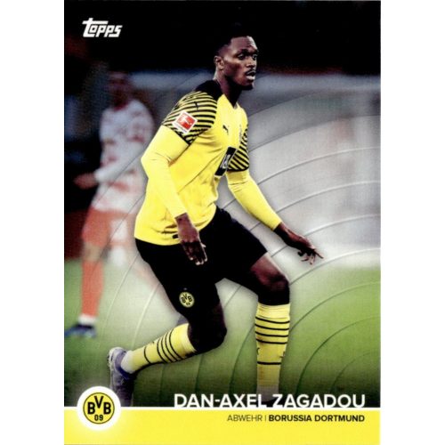 2021 Topps Borussia Dortmund Trading Cards Set Team Squad #BVB-AZ Dan-Axel Zagadou