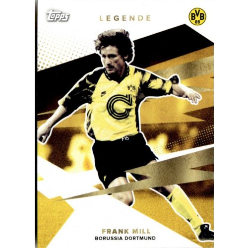 2021 Topps Borussia Dortmund Trading Cards Set Legend #LC-FM Frank Mill