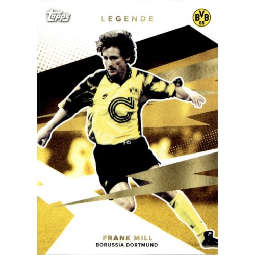 2021 Topps Borussia Dortmund Trading Cards Set Legend #LC-FM Frank Mill