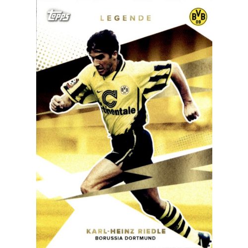 2021 Topps Borussia Dortmund Trading Cards Set Legend #LC-KR Karl-Heinz Riedle