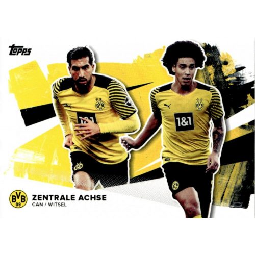 2021 Topps Borussia Dortmund Trading Cards Set Duo #DUO-CW Emre Can/Axel Witsel