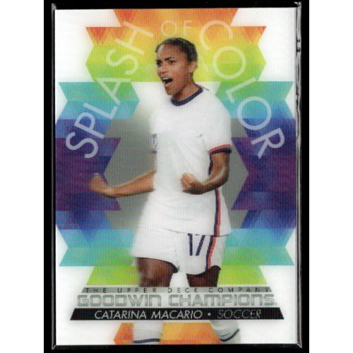 2022 Upper Deck Goodwin Champions Splash of Color 3D Lenticular 1:40 #LS-CM Catarina Macario