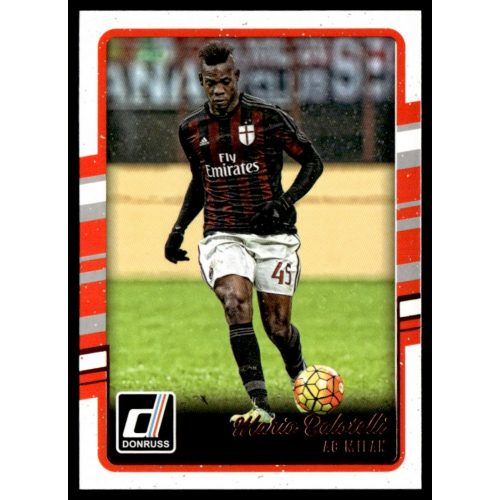 2016 Donruss  #7 Mario Balotelli