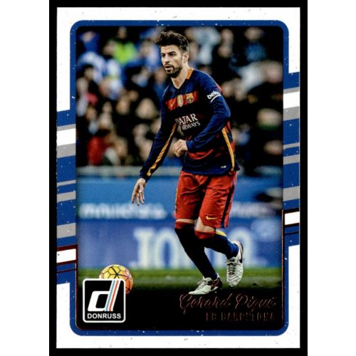 2016 Donruss  #25 Gerard Pique