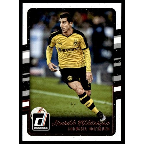 2016 Donruss  #50 Henrikh Mkhitaryan